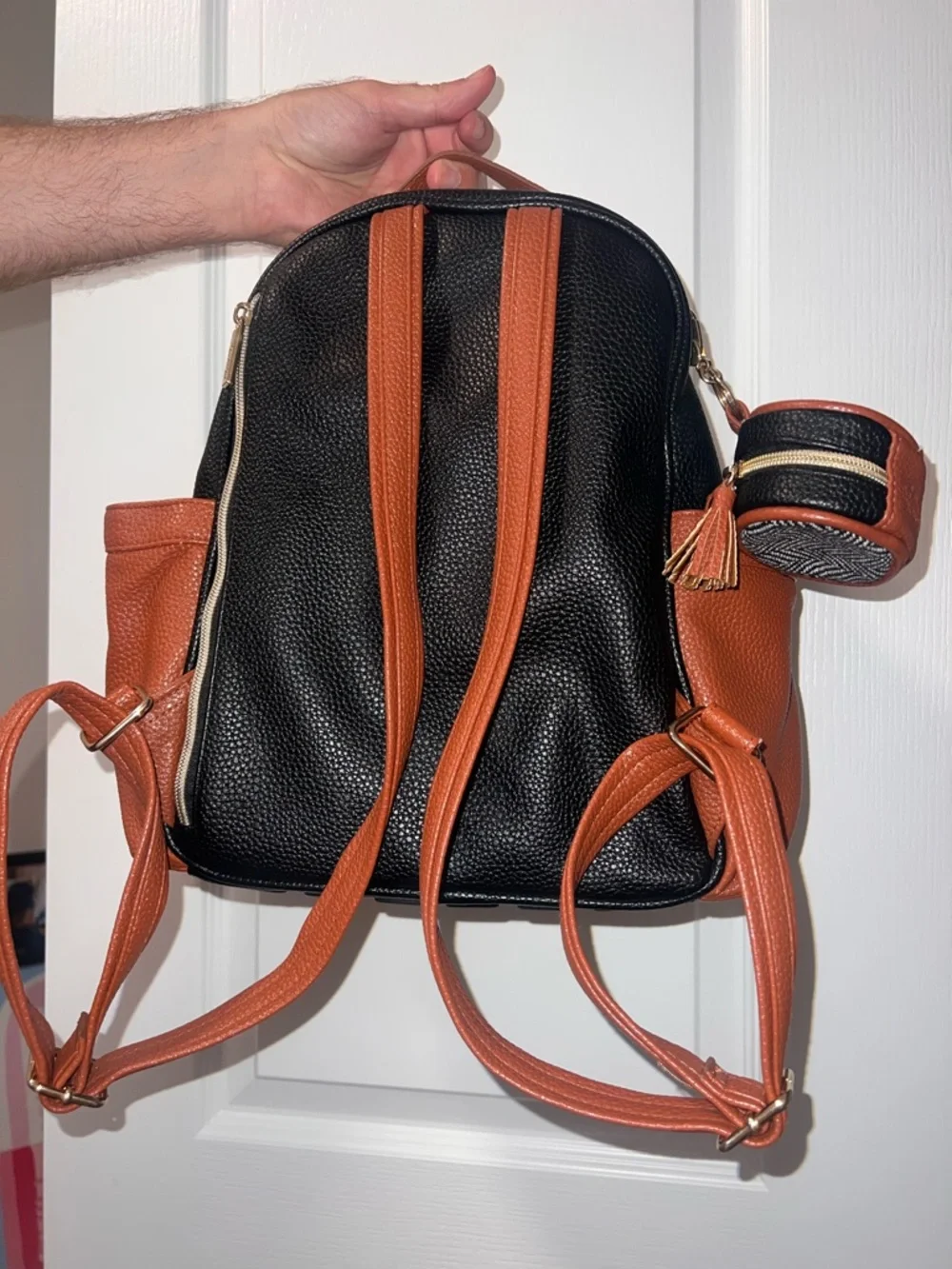 Itzy Ritzy Coffee and Cream Mini Diaper Bag